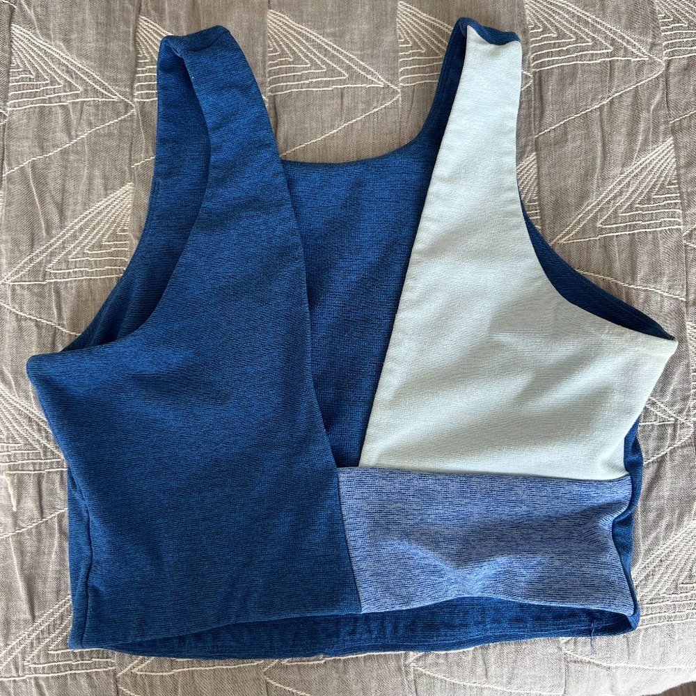 Outdoor Voices Venus Crop Top - Light Blue